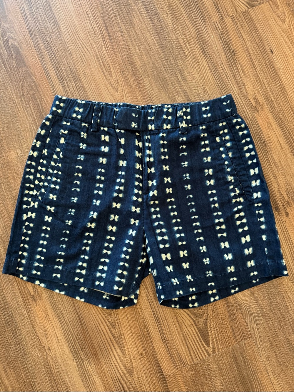 J.Crew Chino Shorts Navy/White Size 2